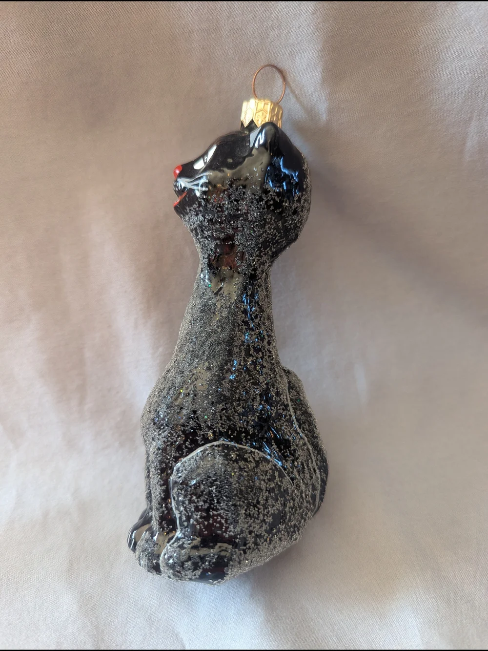 Christopher Radko Sabrina #97-1990-0 Black Cat Ornament Halloween